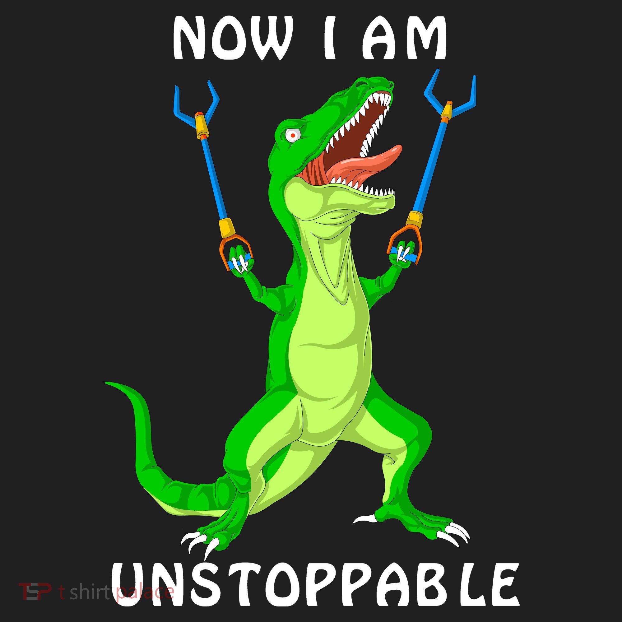 Now I Am Unstoppable Dinosaur Tumbler
