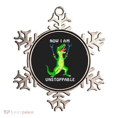 Now I Am Unstoppable Dinosaur Ornament