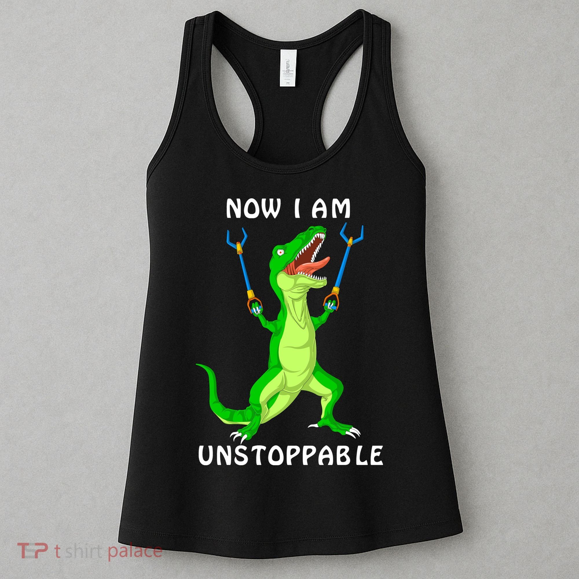 Now I Am Unstoppable Dinosaur Women's Tank Top
