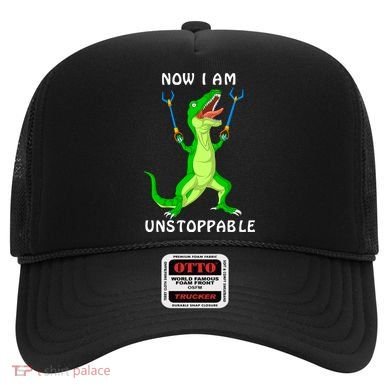Now I Am Unstoppable Dinosaur Hat