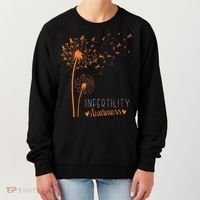 National Infertility Awareness Week Dandelion Women's Sweatshirt thumb 0