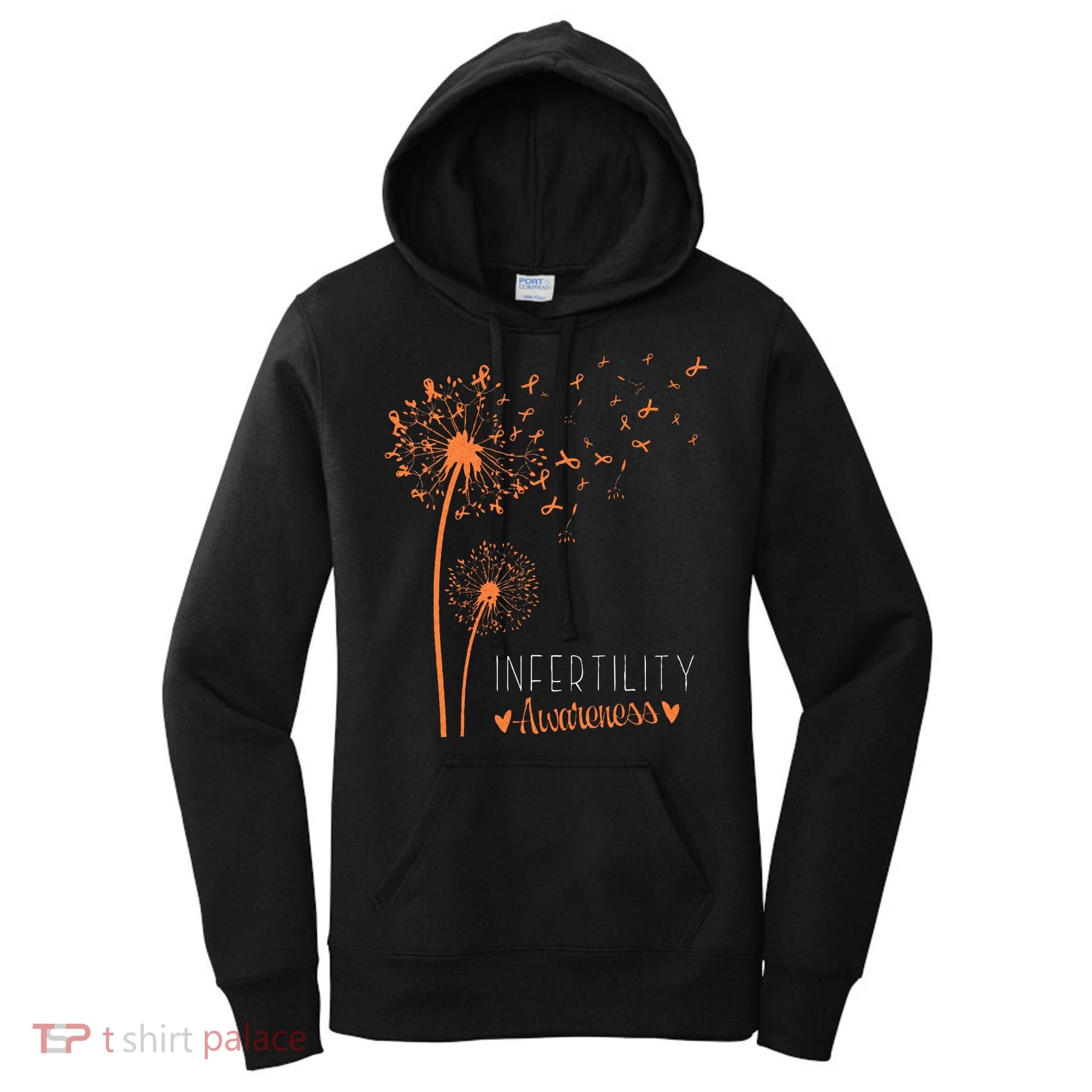 National Infertility Awareness Week Dandelion Women's Hoodie