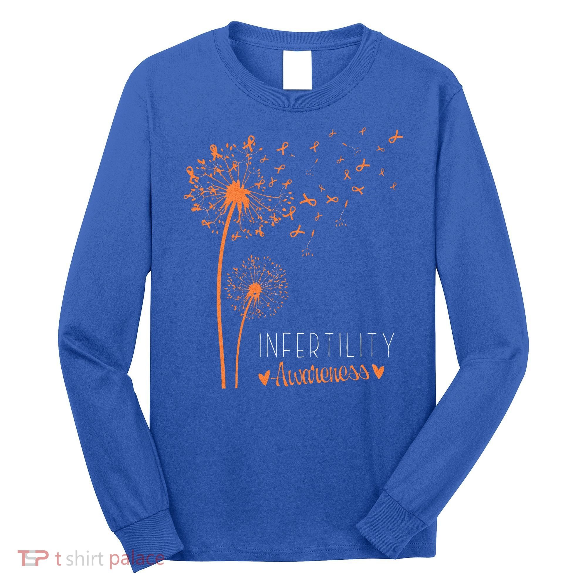 National Infertility Awareness Week Dandelion Long Sleeve Shirt