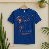 National Infertility Awareness Week Dandelion T-Shirt thumb 2