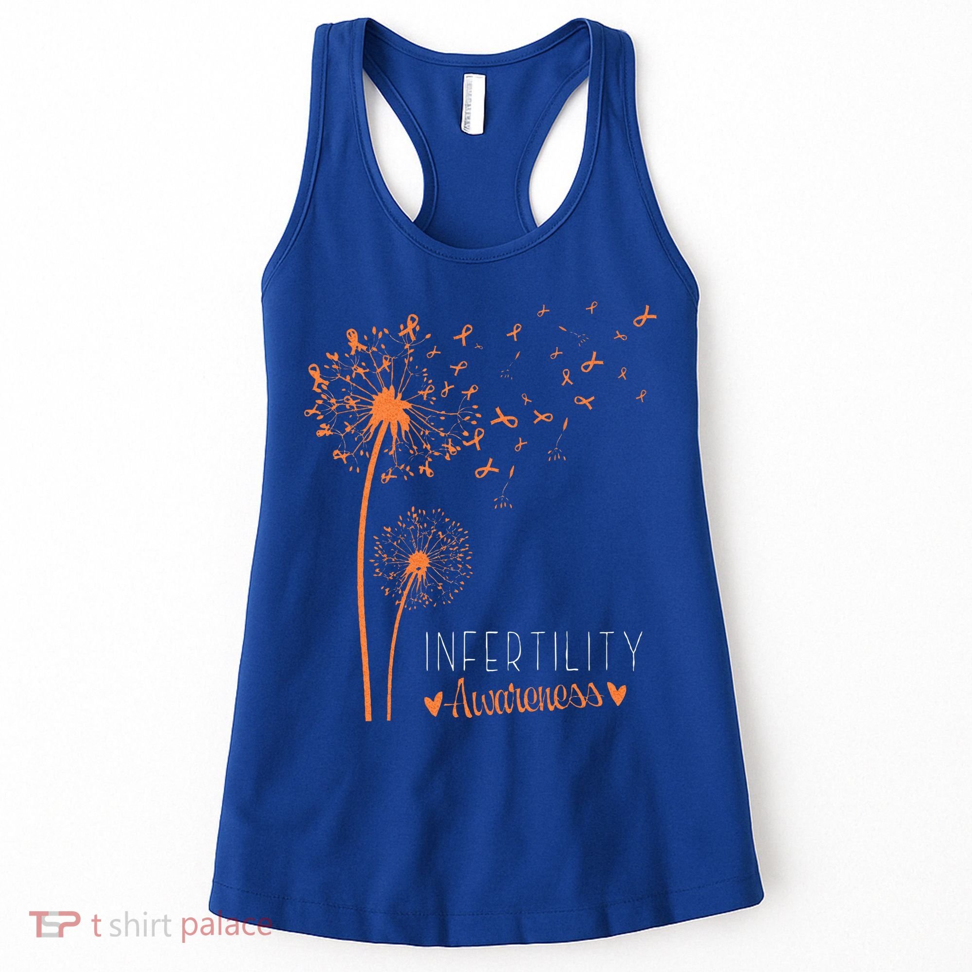National Infertility Awareness Week Dandelion Women's Tank Top