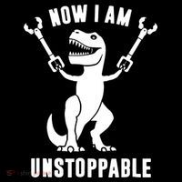 Now I Am Unstoppable Funny T Rex Coffee Mug thumb 5