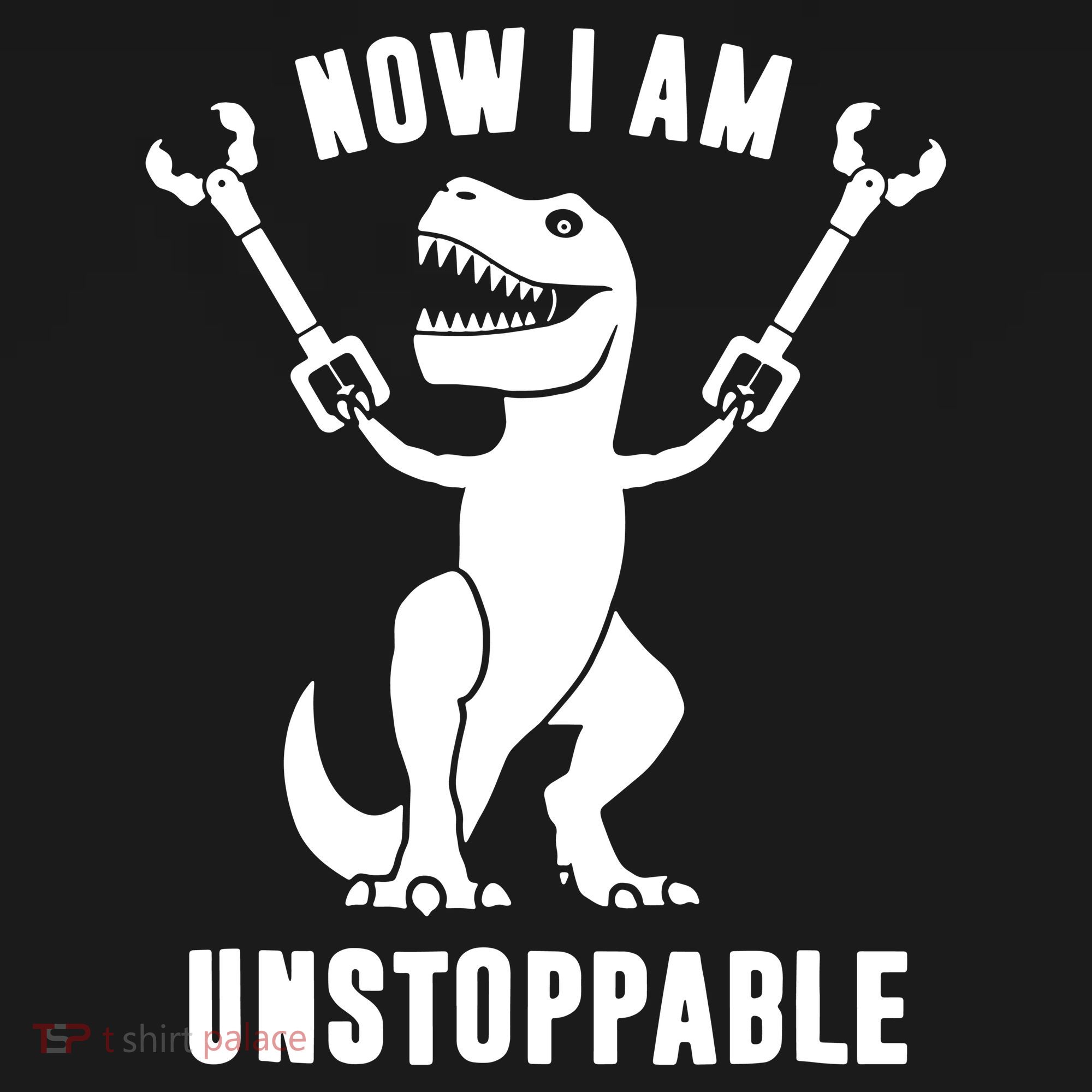Now I Am Unstoppable Funny T Rex Ornament