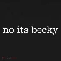 No Its Becky Women's Long Sleeve Shirt thumb 2