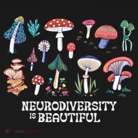 Neurodiversity Is Beautiful Mushroom Autism Awareness Outfit Gift Bucket Hat thumb 4
