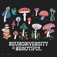 Neurodiversity Is Beautiful Mushroom Autism Awareness Outfit Gift Hat thumb 2