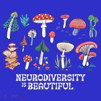 Neurodiversity Is Beautiful Mushroom Autism Awareness Outfit Gift Polo thumb 2