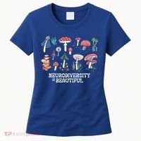 Neurodiversity Is Beautiful Mushroom Autism Awareness Outfit Gift Women's T-Shirt thumb 0