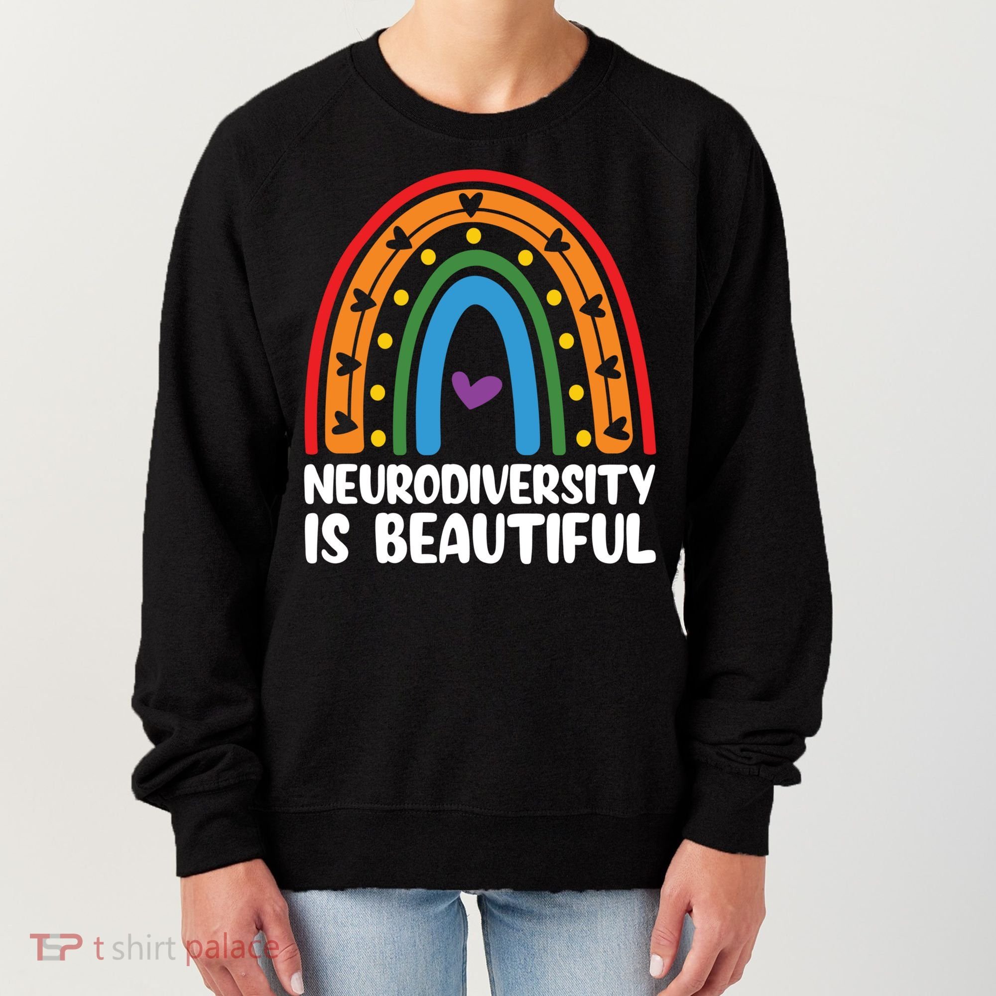 Neurodiversity Is Beautiful Autism Awareness Month Gift Women's Sweatshirt