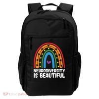 Neurodiversity Is Beautiful Autism Awareness Month Gift Backpack thumb 0
