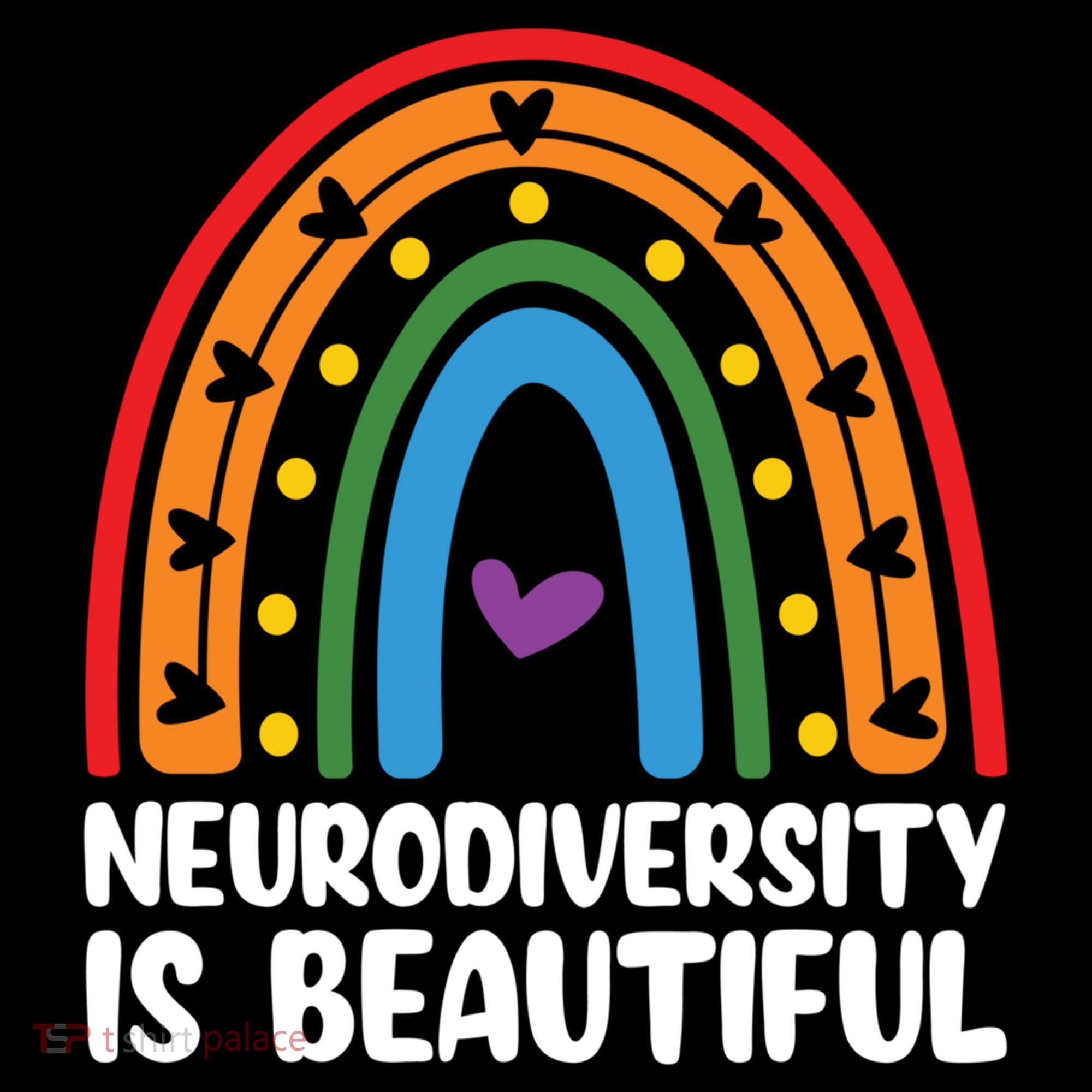 Neurodiversity Is Beautiful Autism Awareness Month Gift Women's Hoodie