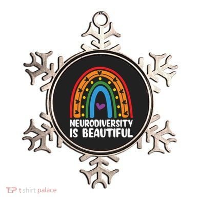 Neurodiversity Is Beautiful Autism Awareness Month Gift Ornament