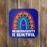 Neurodiversity Is Beautiful Autism Awareness Month Gift Coaster thumb 0