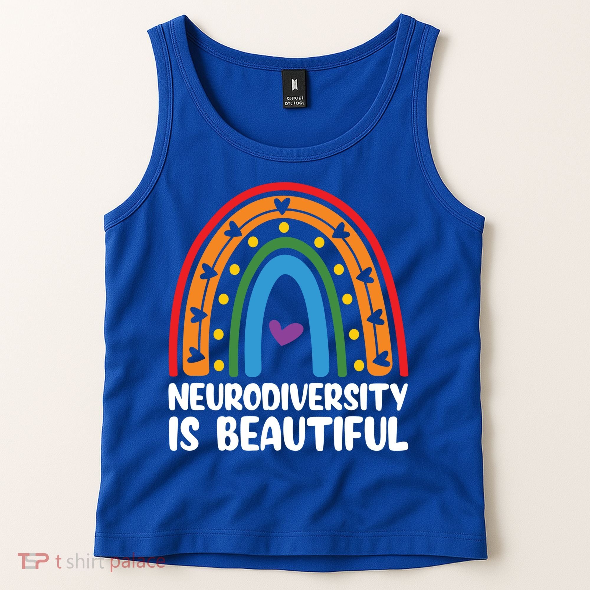 Neurodiversity Is Beautiful Autism Awareness Month Gift Tank Top