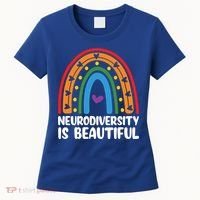 Neurodiversity Is Beautiful Autism Awareness Month Gift Women's T-Shirt thumb 0