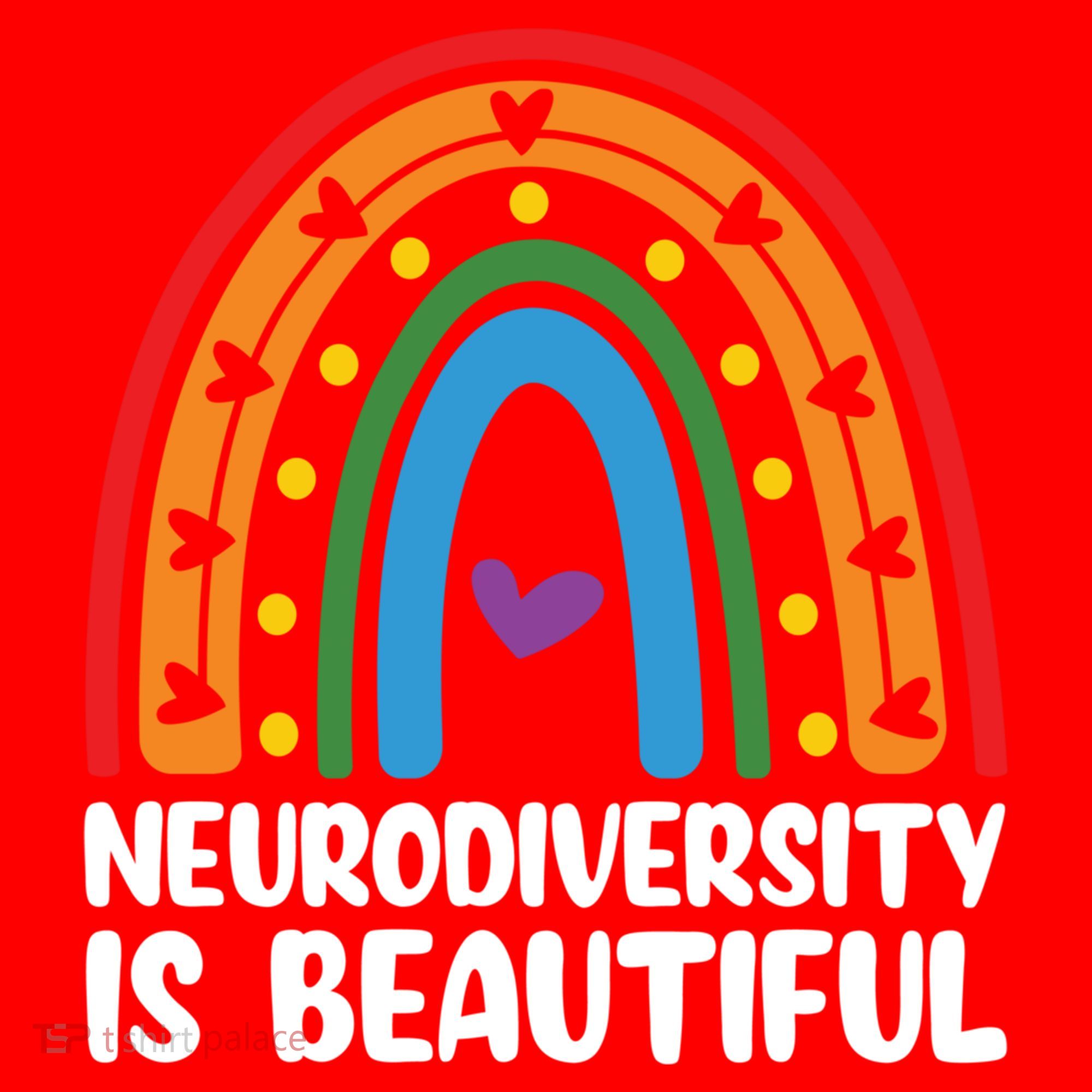 Neurodiversity Is Beautiful Autism Awareness Month Gift Santa Hat