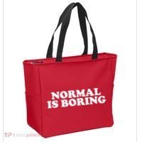 Normal Is Boring Tote Bag thumb 2