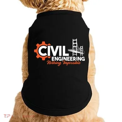 Nothing Impossible Bridge Engineer Civil Engineering Doggie Tank
