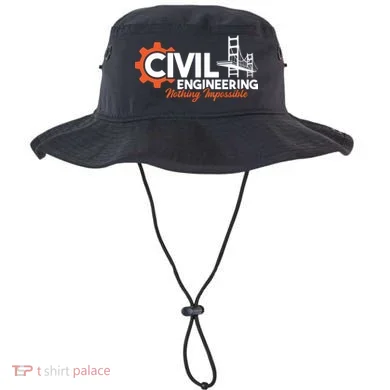 Nothing Impossible Bridge Engineer Civil Engineering Bucket Hat