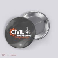 Nothing Impossible Bridge Engineer Civil Engineering Button thumb 0