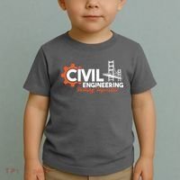 Nothing Impossible Bridge Engineer Civil Engineering Toddler T-Shirt thumb 2