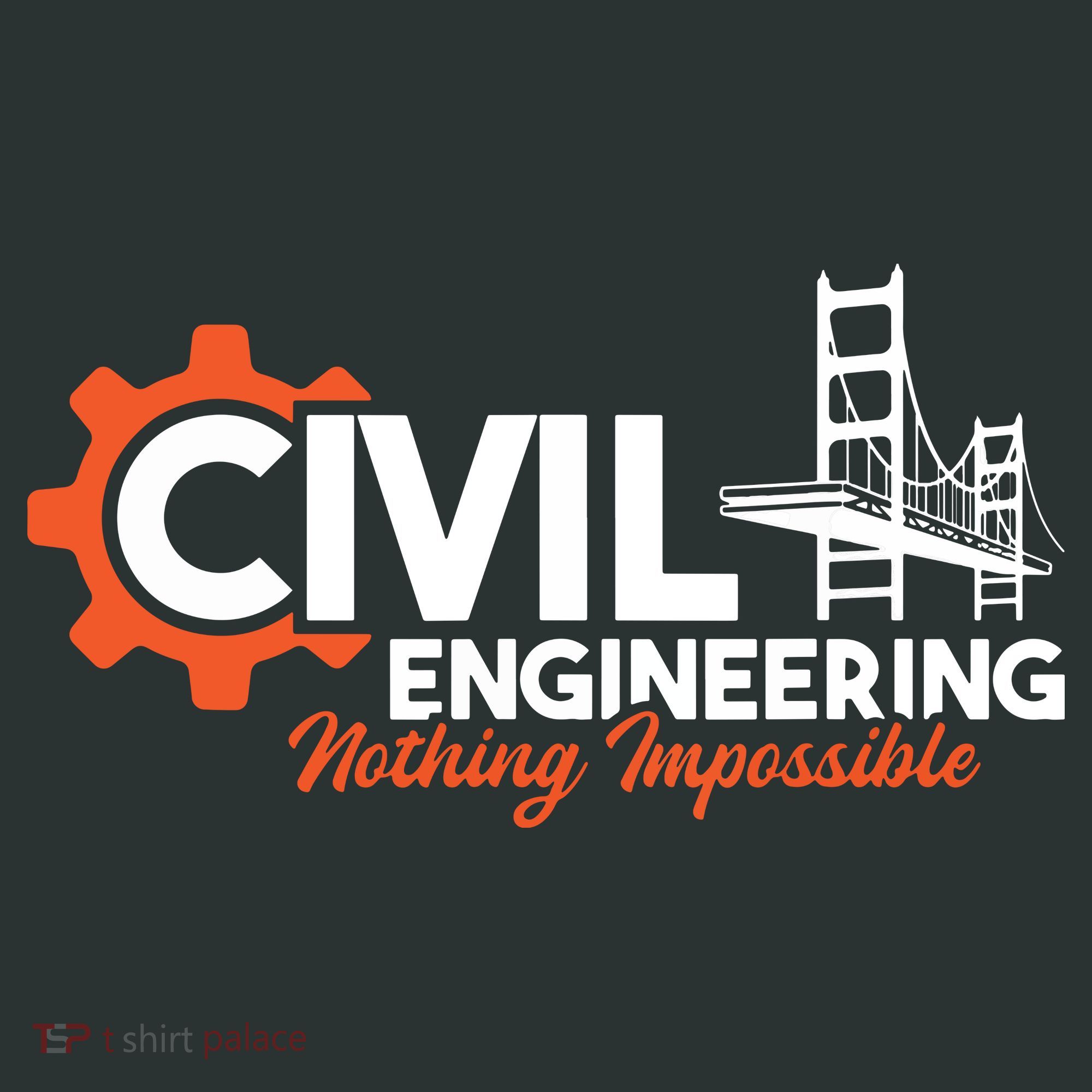 Nothing Impossible Bridge Engineer Civil Engineering Women's Long Sleeve Shirt