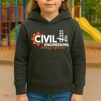 Nothing Impossible Bridge Engineer Civil Engineering Kids Hoodie thumb 3