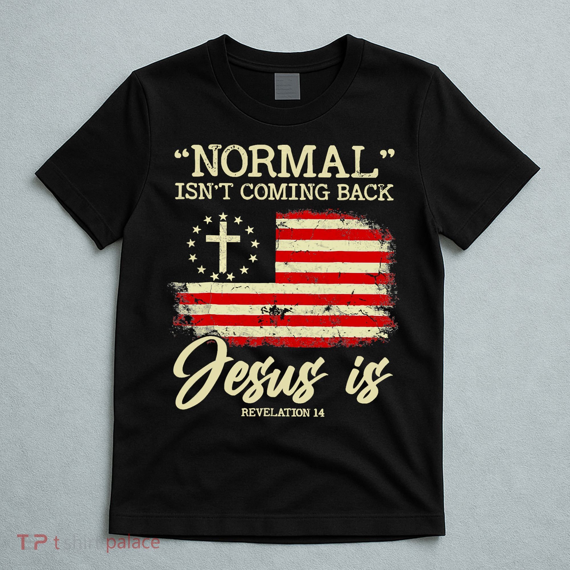 Normal Isn't Coming Back But Jesus Is Revelation 14 Costume T-Shirt