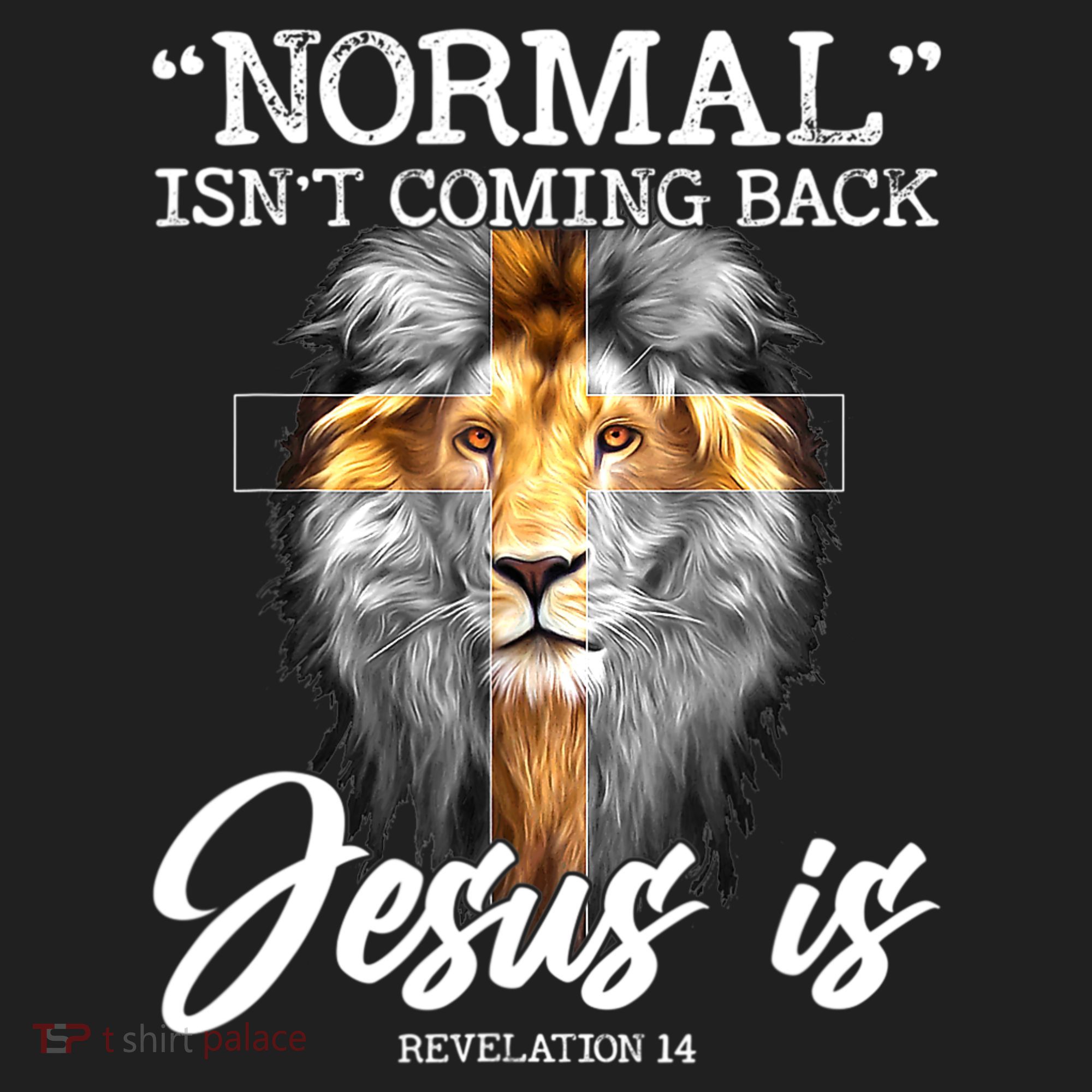 Normal Isn't Coming Back But Jesus Is Cross Christian Golf Towel