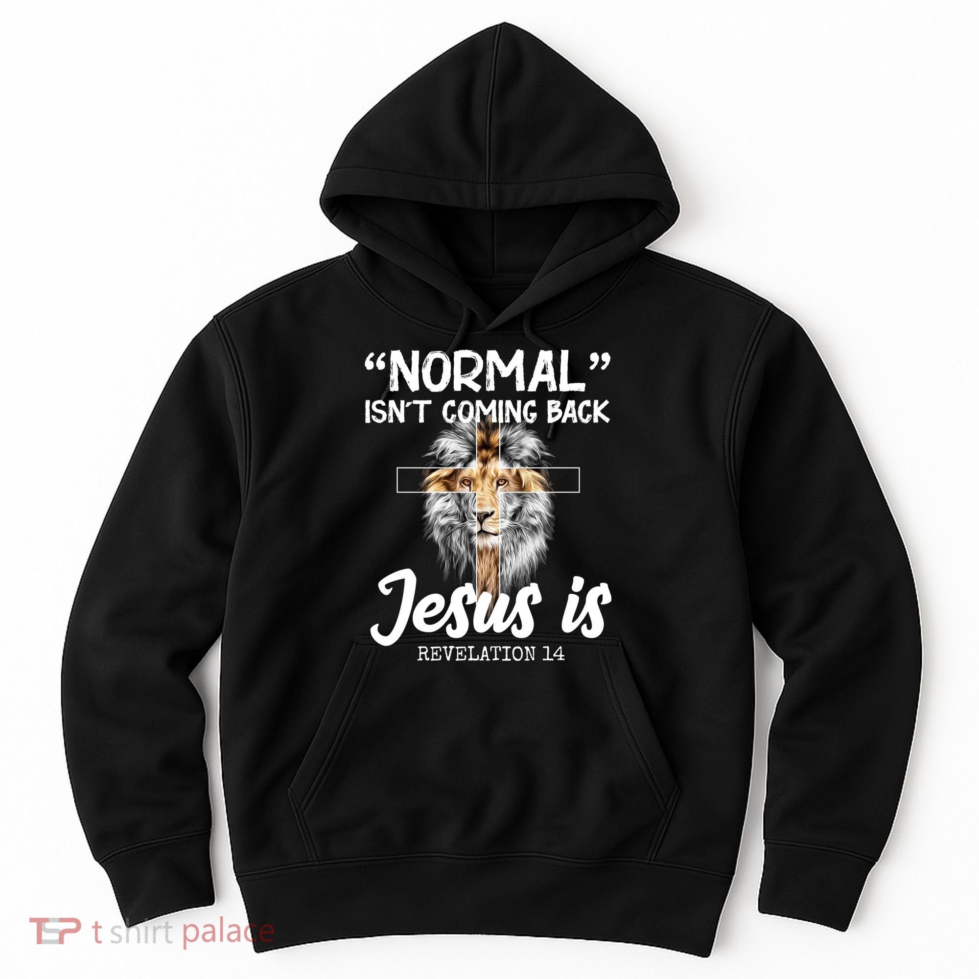 Normal Isn't Coming Back Jesus Is Revelations 14 Hoodie