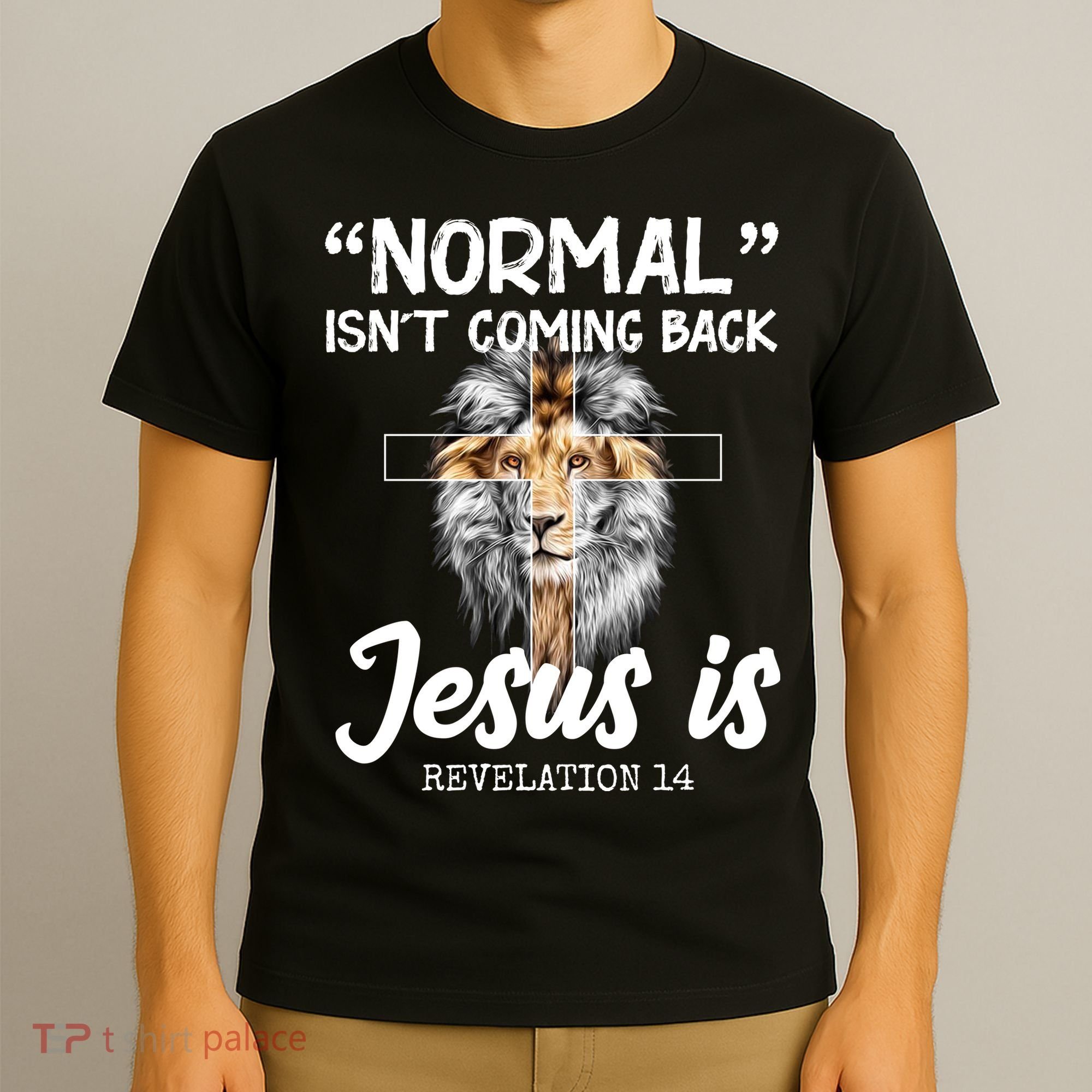 Normal Isn't Coming Back Jesus Is Revelations 14 T-Shirt