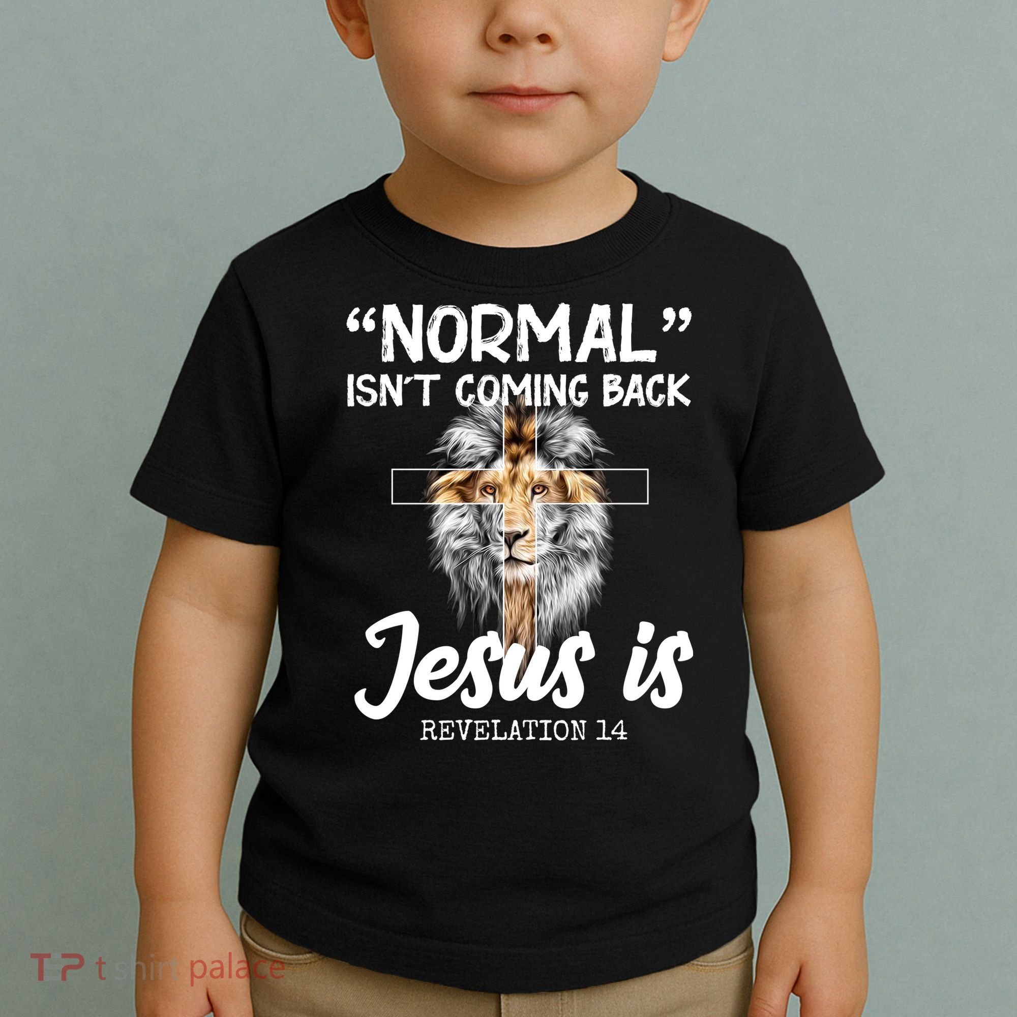 Normal Isn't Coming Back Jesus Is Revelations 14 Toddler T-Shirt