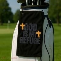 Normal Isnt Coming Back Yeshua Is Golf Towel thumb 2