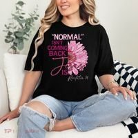 Normal Isnt Coming Back Jesus Is Comfort Colors T-Shirt thumb 2