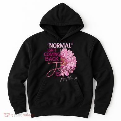 Normal Isnt Coming Back Jesus Is Hoodie