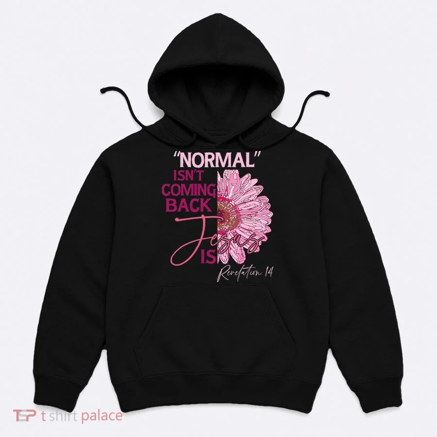 Normal Isnt Coming Back Jesus Is Hoodie