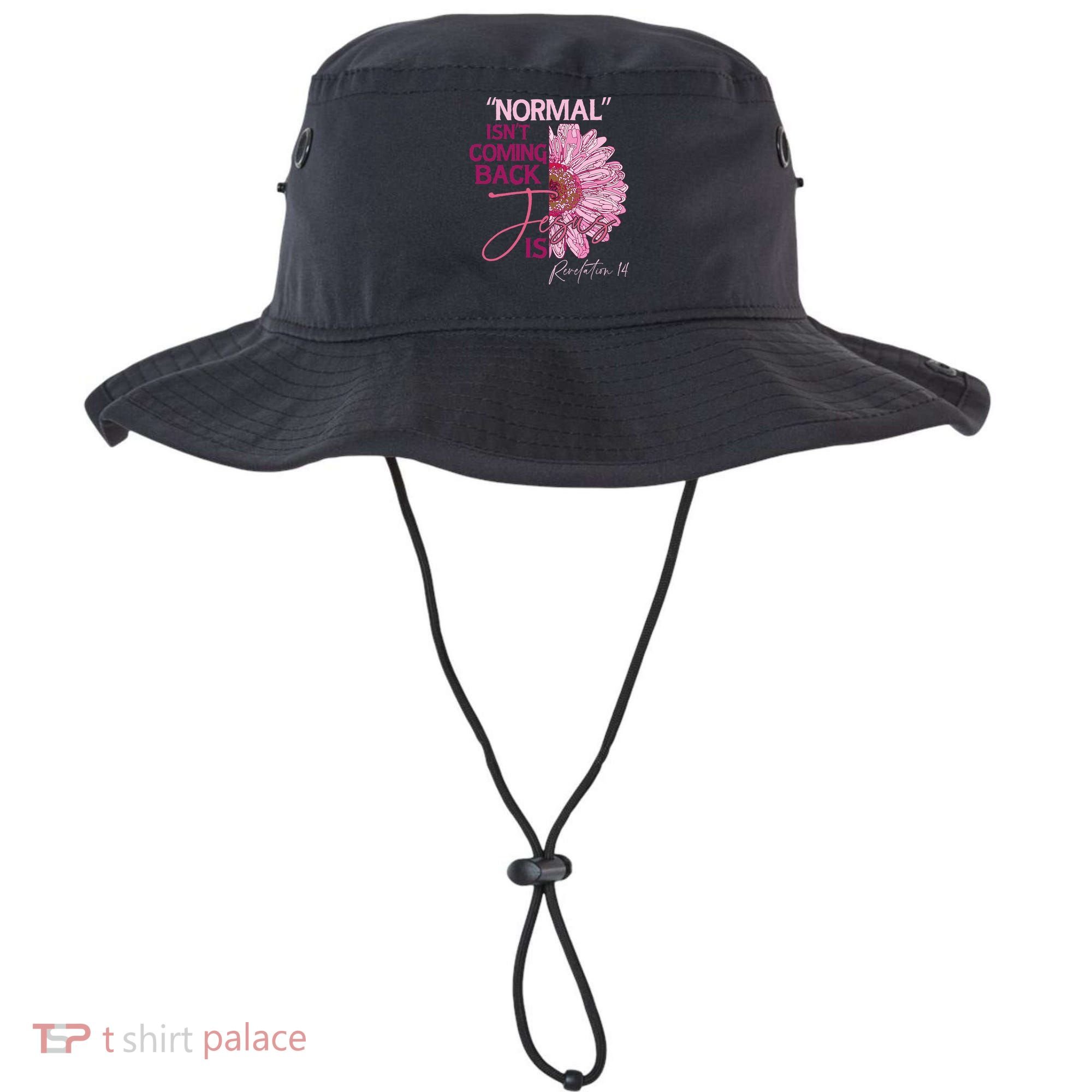 Normal Isnt Coming Back Jesus Is Bucket Hat