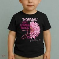 Normal Isnt Coming Back Jesus Is Toddler T-Shirt thumb 2