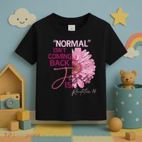 Normal Isnt Coming Back Jesus Is Toddler T-Shirt thumb 3