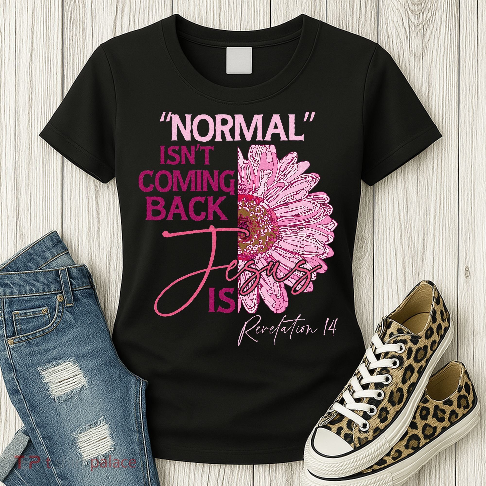 Normal Isnt Coming Back Jesus Is Women's T-Shirt