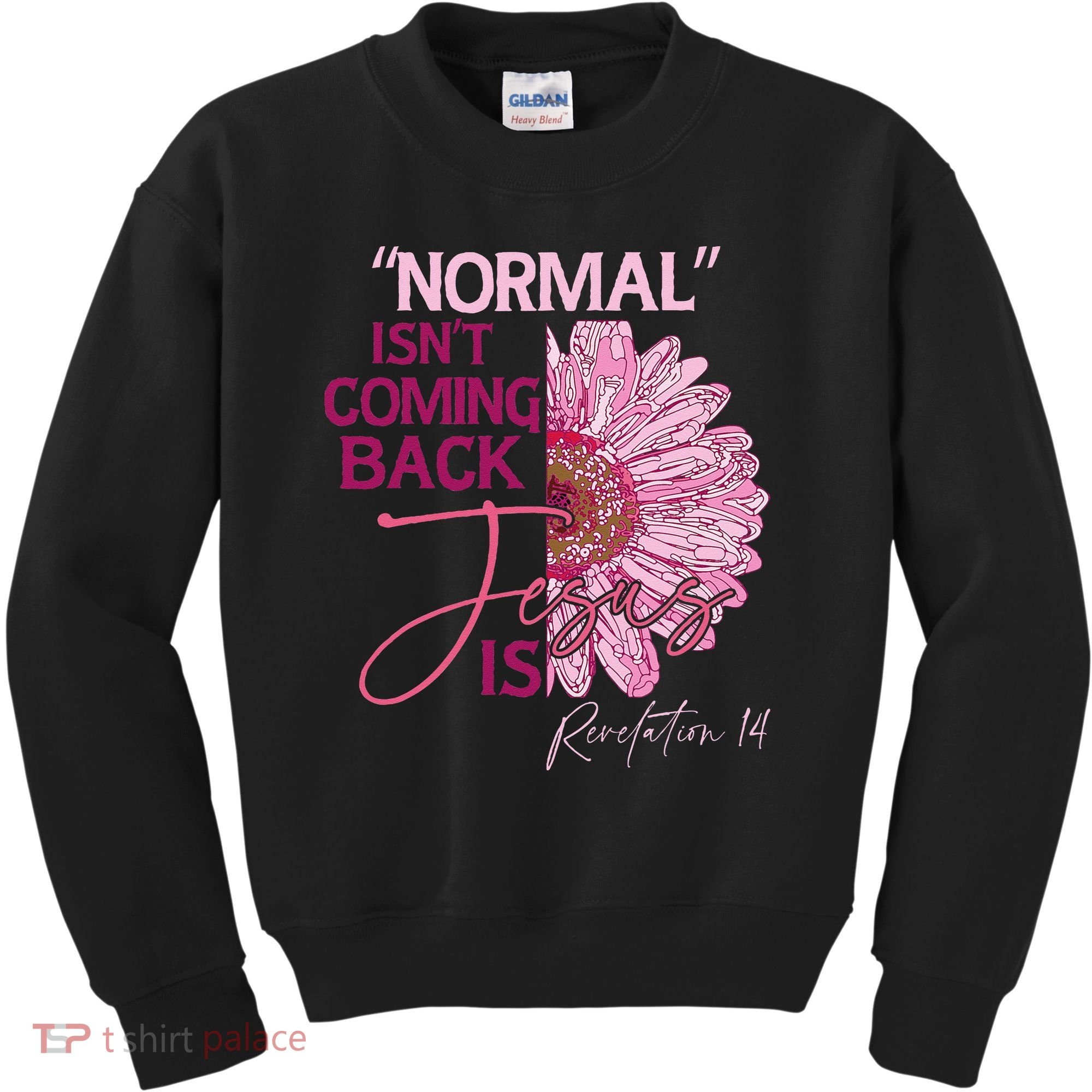 Normal Isnt Coming Back Jesus Is Kids Sweatshirt