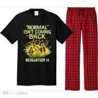 Normal Isnt Coming Back Jesus Is Pajama Set thumb 0