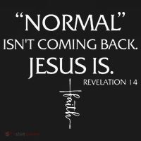 Normal Isnt Coming Back Jesus Is Revelation Faith Women's Hoodie thumb 2