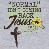 Normal Isnt Coming Back Jesus Is Women's Sweatshirt thumb 2