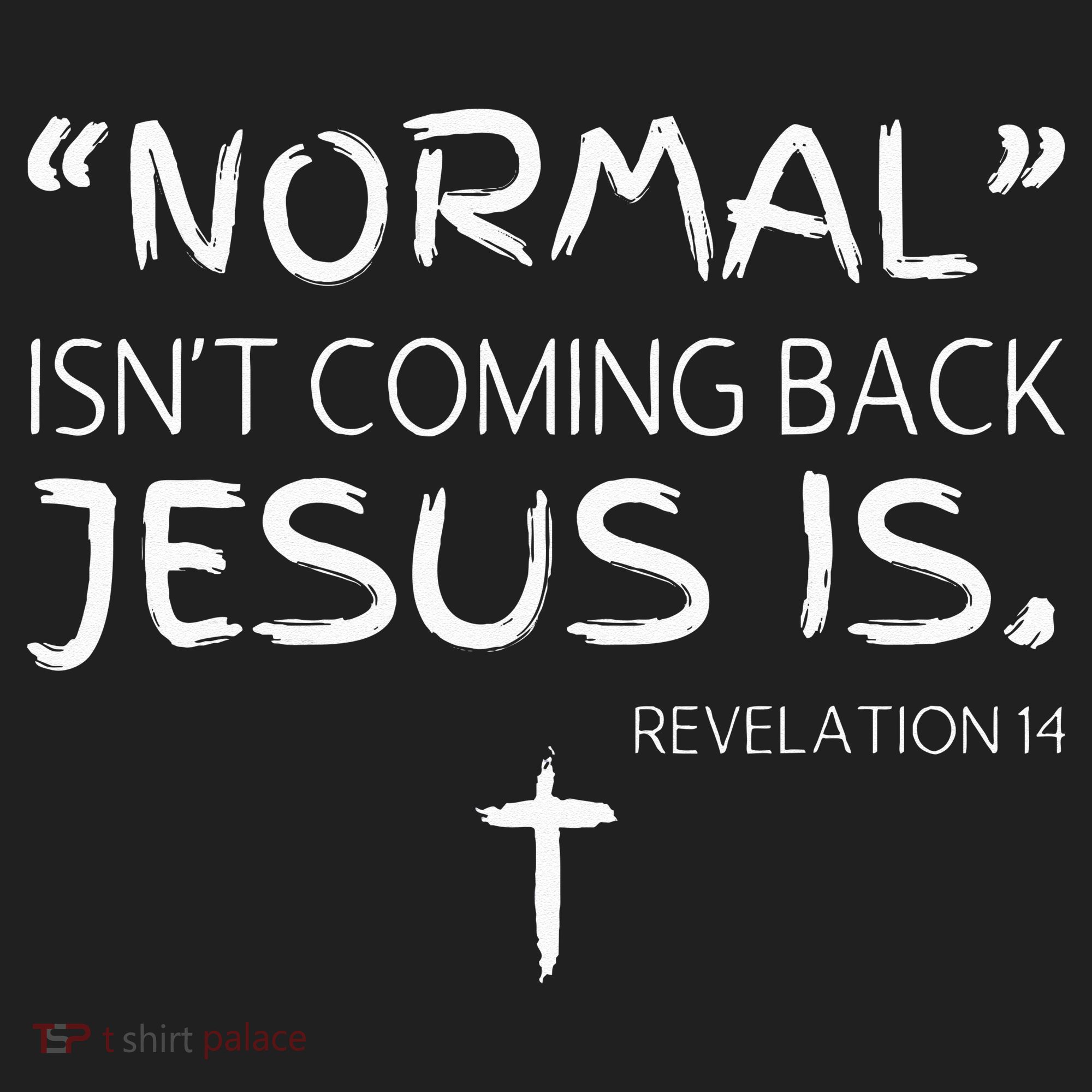 Normal Isnt Coming Back Jesus Is Golf Towel