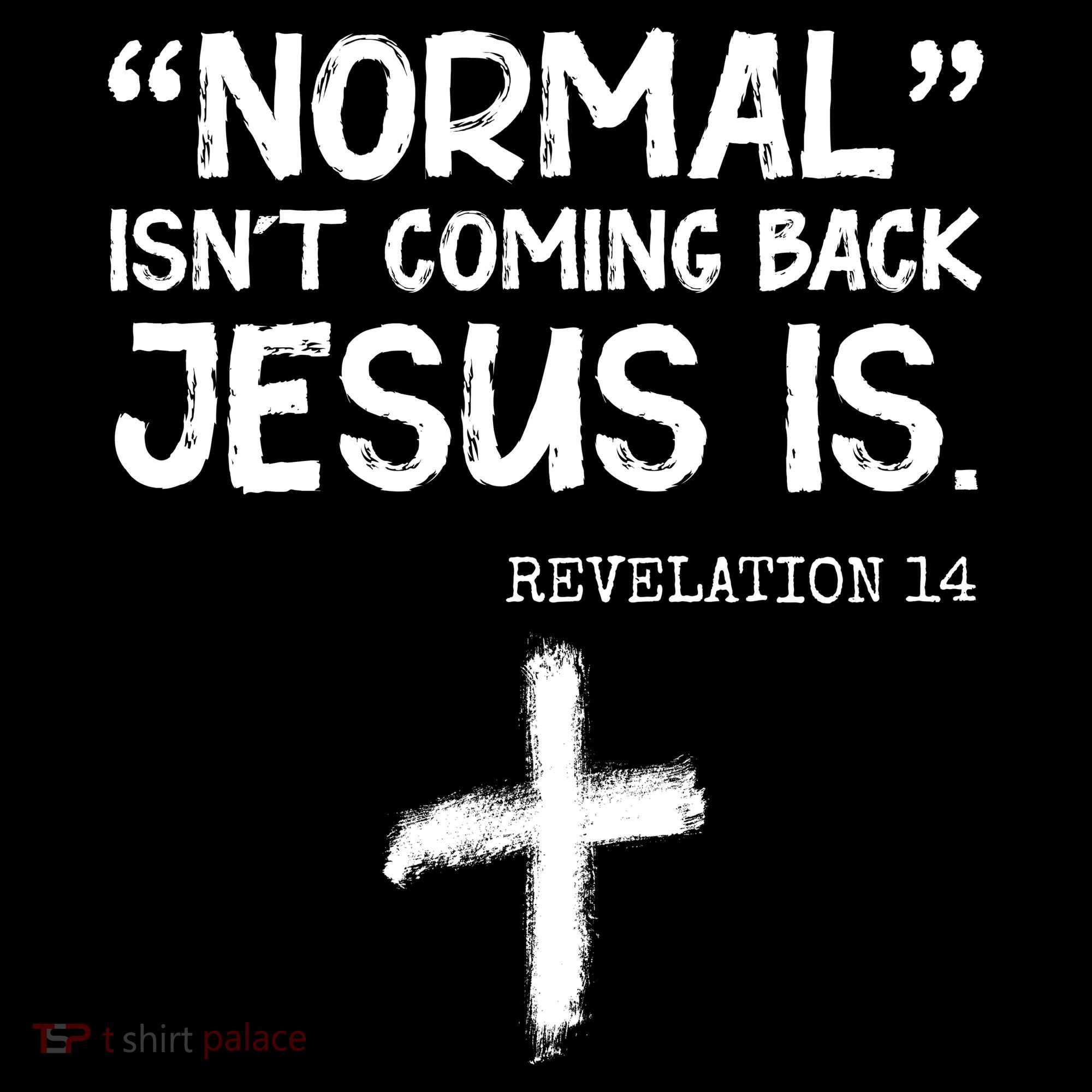Normal Isn't Coming Back Jesus Is Revelation 14 Women's Tank Top